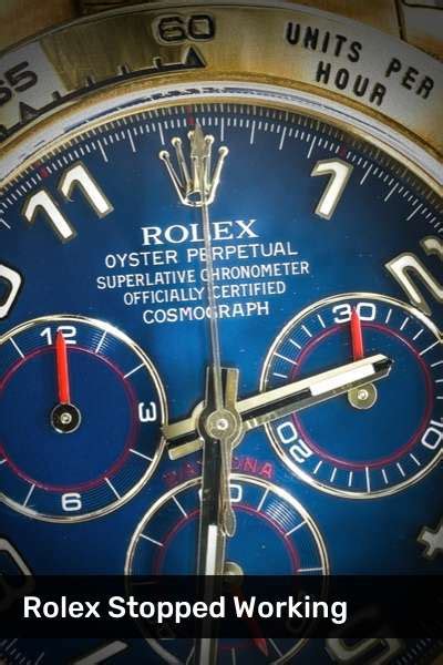 why do rolex stop working|rolex self winding problems.